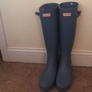 Hunter tall rain boots size 9